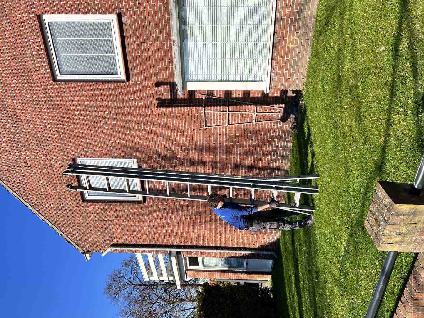 Valkenswaard schoorsteenveger huis ladder